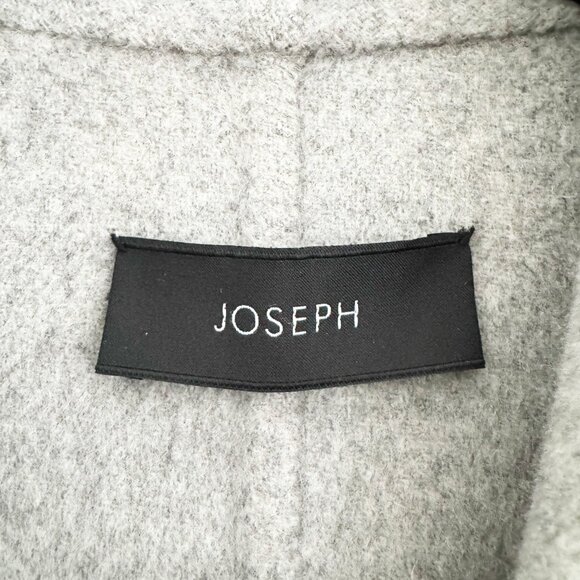 Joseph Grey Doubleface "Lisa Long" Coat, size 34. Fits like a size 2 - Picture 11 of 14